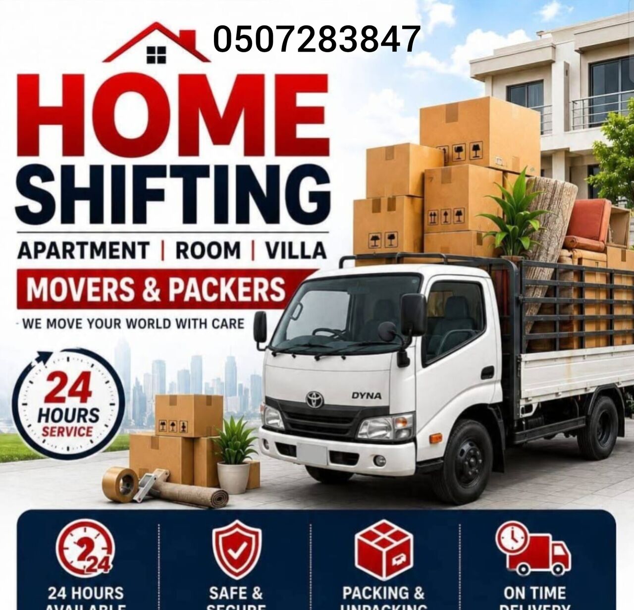 Riyadh, Labor/Moving, Home Shafting Movers Packers Labour Pakistani House Office Villa Appartment Complete Movin