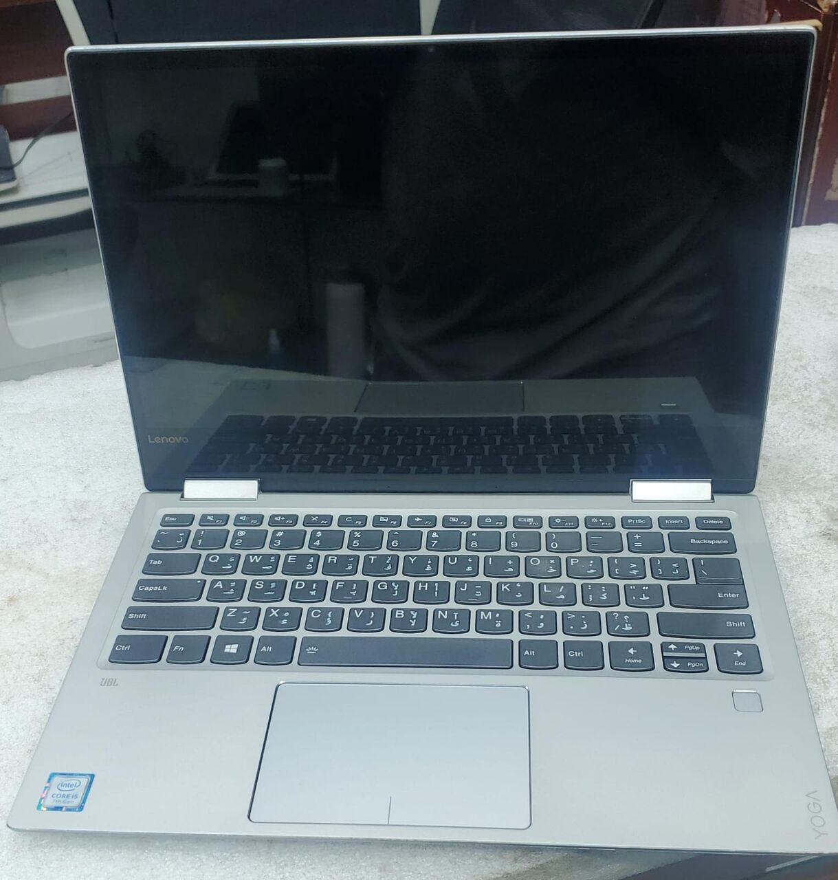 Al Sharafeyah, Computers, SAR 1050,  Lenovo Yoga X360 Touch I5 7th Ram 8gb DDR4 8gb SSD M.2 256gb Org Win