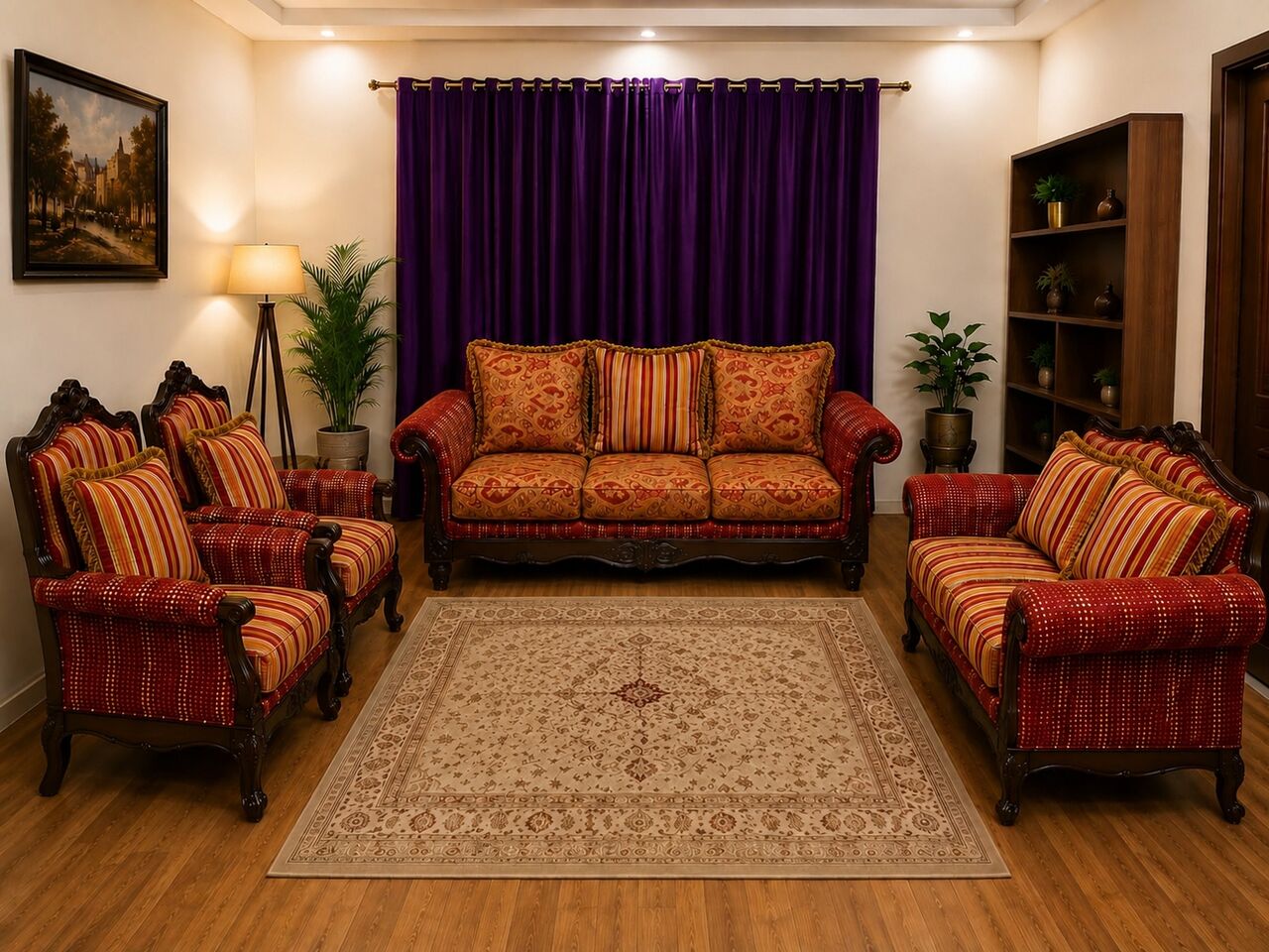 Khobar, Furniture, SAR 350,  7 Seater Sofa Set