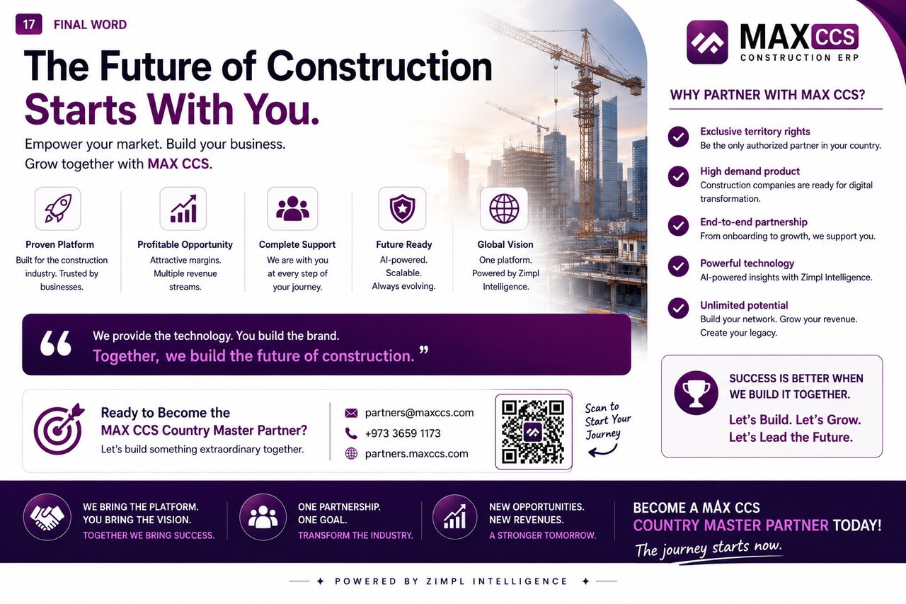 Manama, Businesses For Sale, Launch Your Own AI Construction ERP Company
