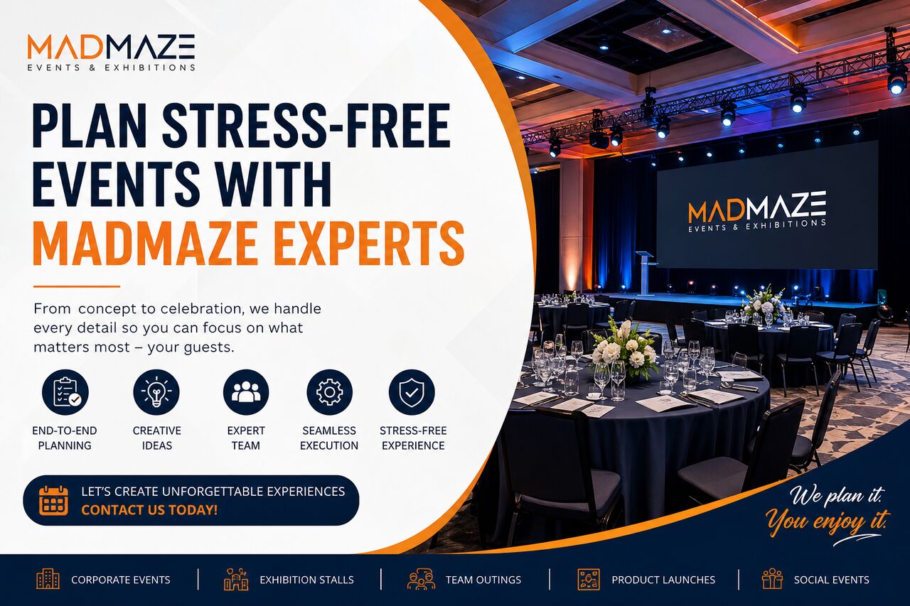 Chennai, Businesses For Sale, MadMaze Studios Private Limited | Corporate Event Management Company In Chennai