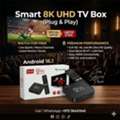 8K Smart TV Box 5G With Android 16 Free All News & Sports Channels, Series & Latest Movies