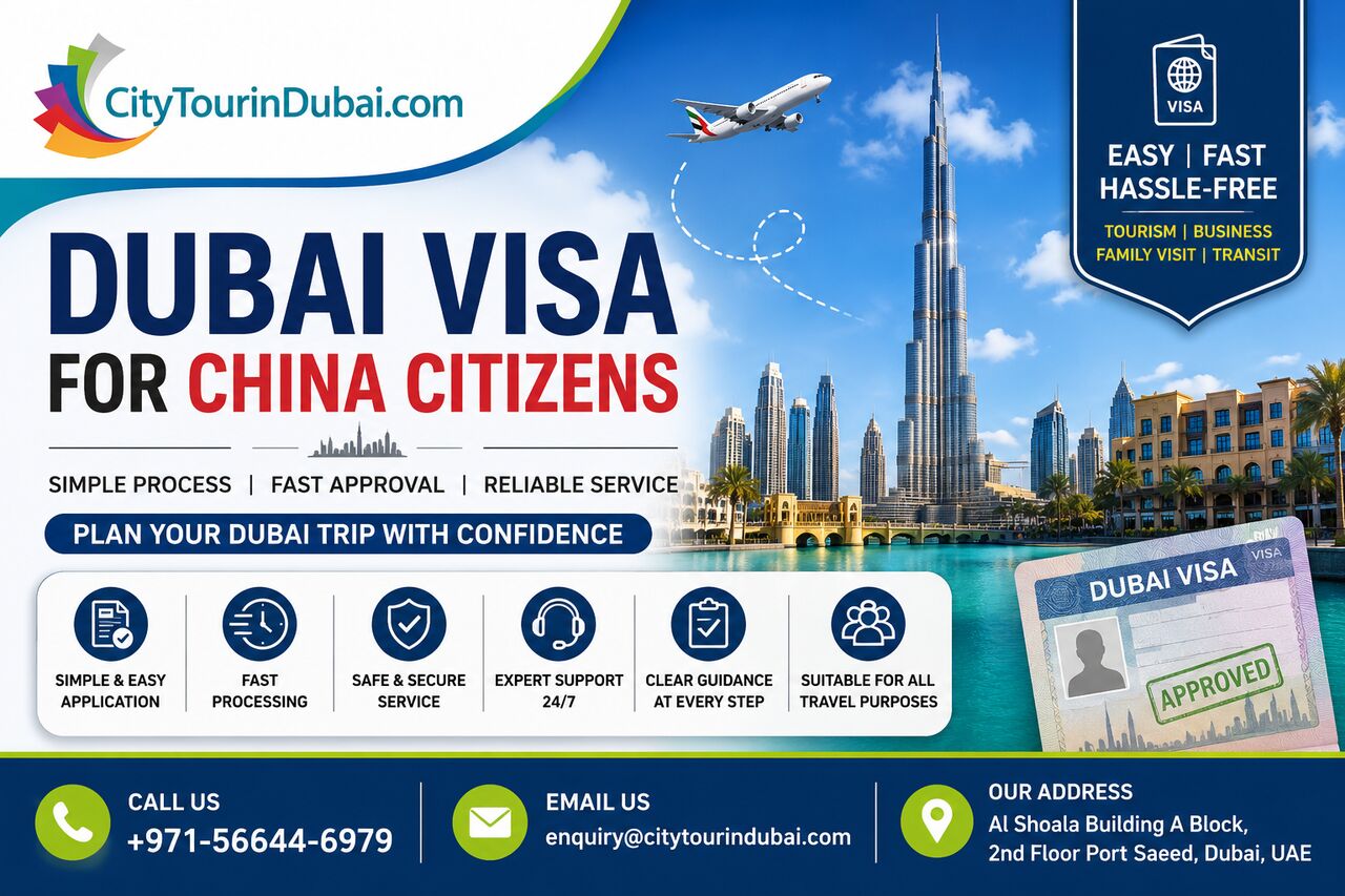 Dubai, Travel, Convenient Dubai Visa For China Citizens Services