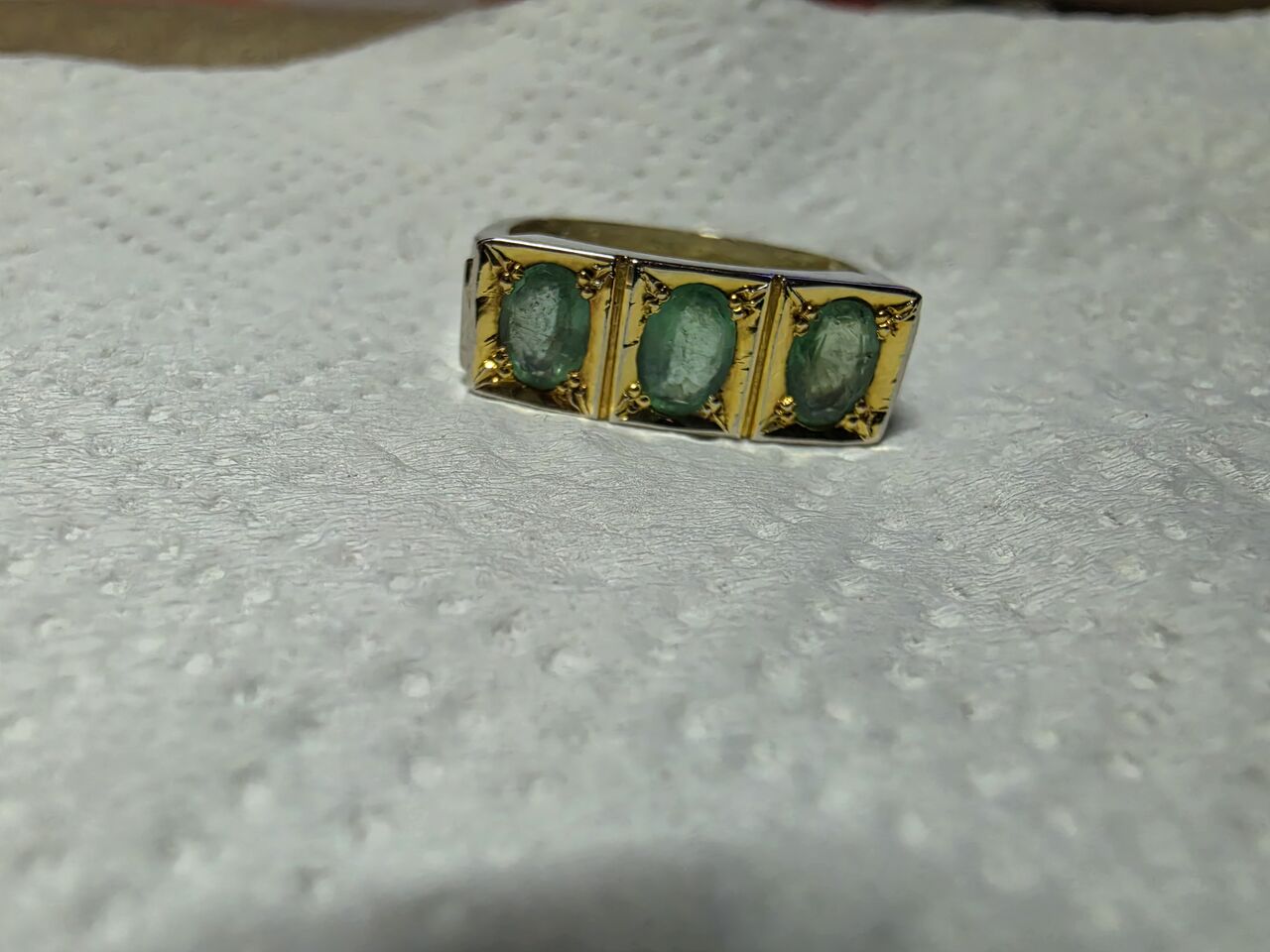 Riyadh, Jewelry, Original Emrealed Ringes And Very Rear Tourmiline All From Afghanistan