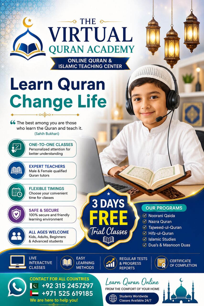 Islamabad, Lessons Offered, Start Your Quran Journey Today