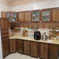 SAR 500,  Wooden Finish Kitchen Cabinets Set With Countertop &ndash; Very Good Condition