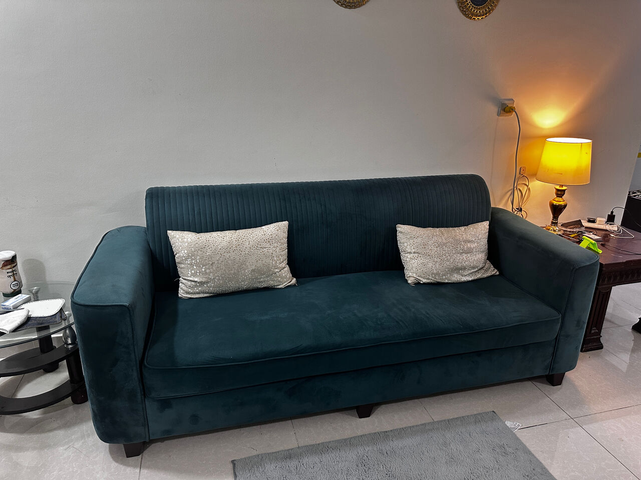 Dammam, Furniture, SAR 800,  7 Seater Sofa Set With Free Side Tables