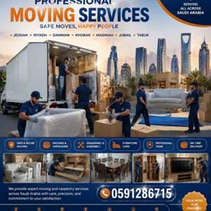 PROFESSIONAL MOVERS & PACKERS SHIFTING APARTMENT OFFICE VILLAS MOVING SERVICE 0544472884