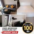 BHD 100, 🚨 URGENT SALE – Used Bedroom Furniture Set 🚨