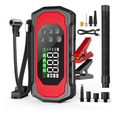 New York, Appliances, USD 179,  9000A Jump Starter Power Pack With 150PSI Air Compressor