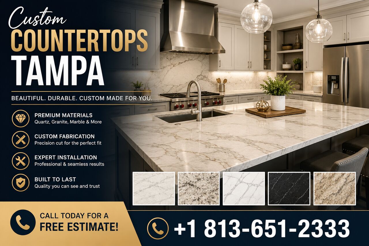 Tampa Bay, Construction, Tampa Custom Countertop Experts