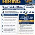 Hiring: Supermarket Branch Managers