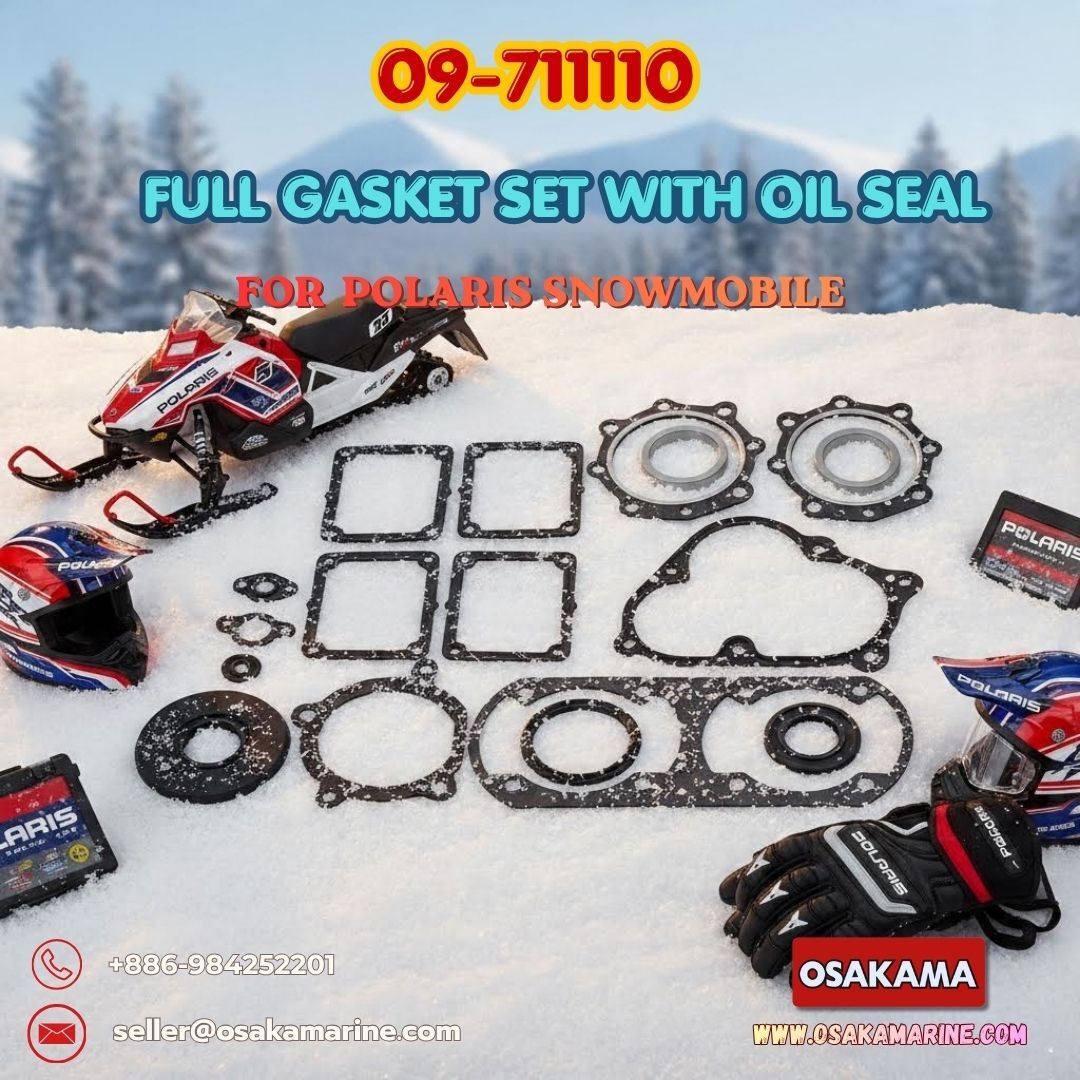 Helsinki, Auto Parts, EUR 99999,  POLARIS SNOWMOBILE FULL GASKET SET WITH OIL SEALS &ndash; 09-711110