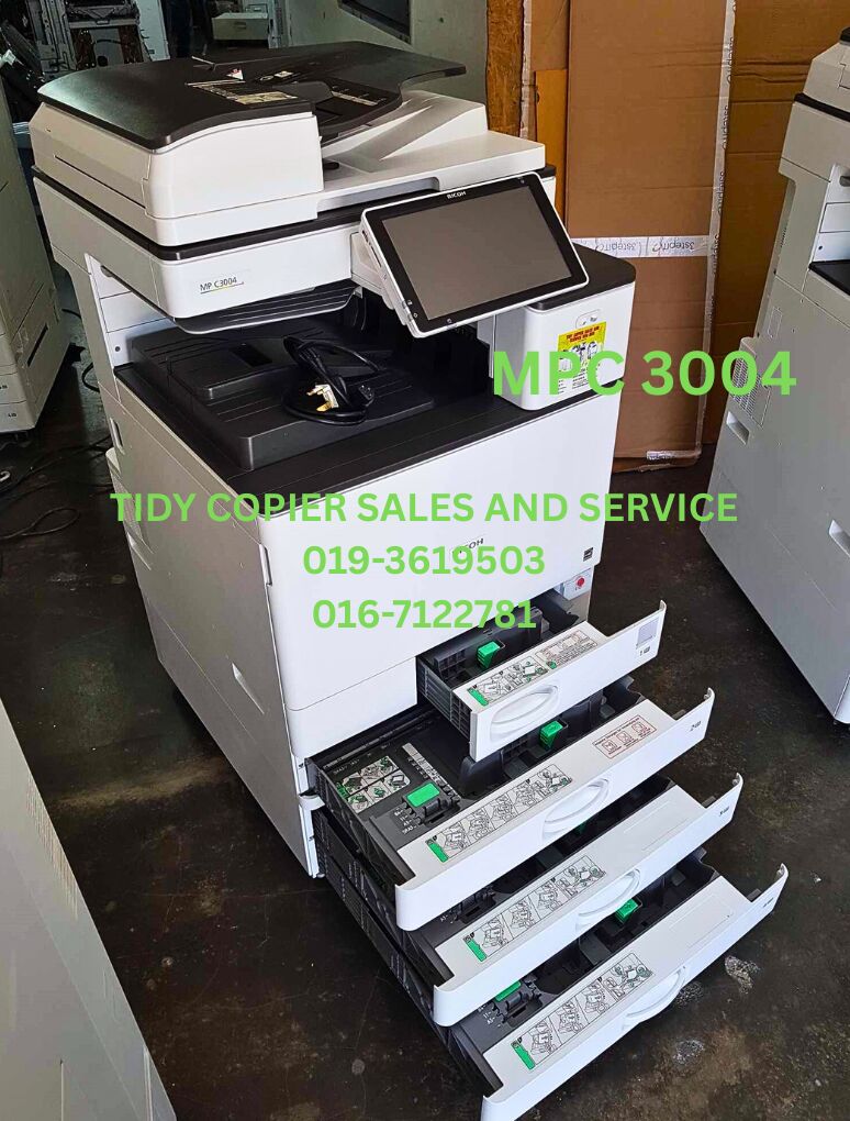 Kl ECO City, Machinery, MYR 3350,  ⚡ Boost Productivity With Ricoh Multifunction Printers MPC 3004