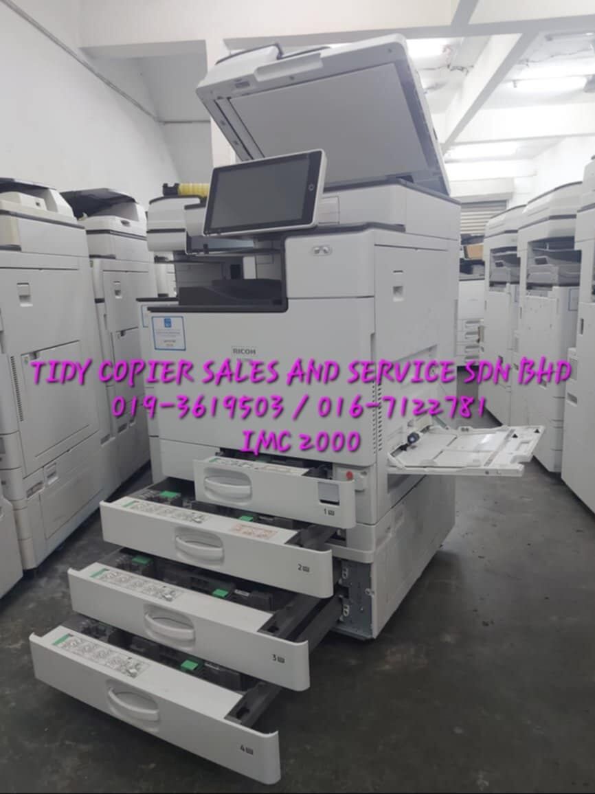 Petaling Jaya, Machinery, MYR 3300,  ⚡ Boost Productivity With Ricoh Multifunction Printers IMC 2000