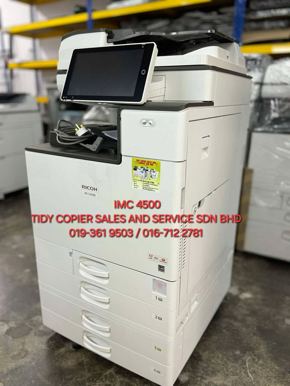 Kuala Lumpur, Machinery, MYR 4050,  ⚡ Boost Productivity With Ricoh Multifunction Printers IMC 4500