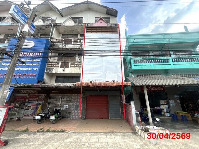 Bangkok, Real Estate For Sale, THB 3583000,  6 BR,  20 Sq. Feet,  Commercial Building For Sale In Surat Thani, 4 Floors, Surat Thani - Ban Na San Road.