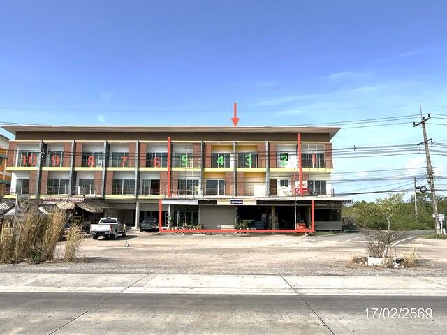 Bangkok, Real Estate For Sale, THB 10895000,  6 BR,  103 Sq. Feet,  Surat Thani Commercial Building For Sale, 3 Floors, 4 Units, Surat Thani-Lang Suan Road,