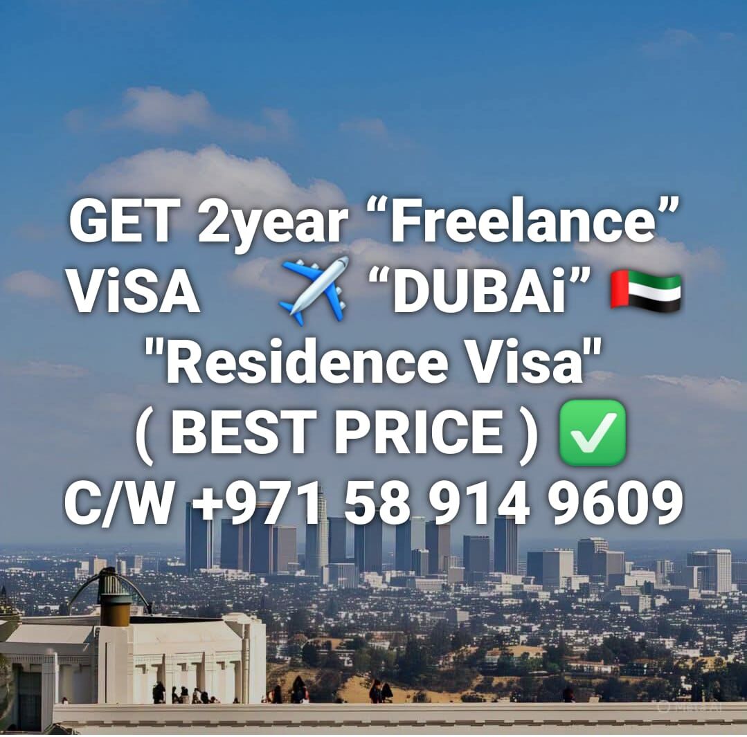 Dubai, Immigration, Dubai 2-Year Freelance Residence Visa | UAE Family Visa | Fast & Trusted Service
