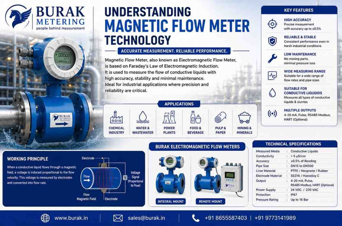 Mumbai, Industrial Machinery, Understanding Magnetic Flow Meter Technology