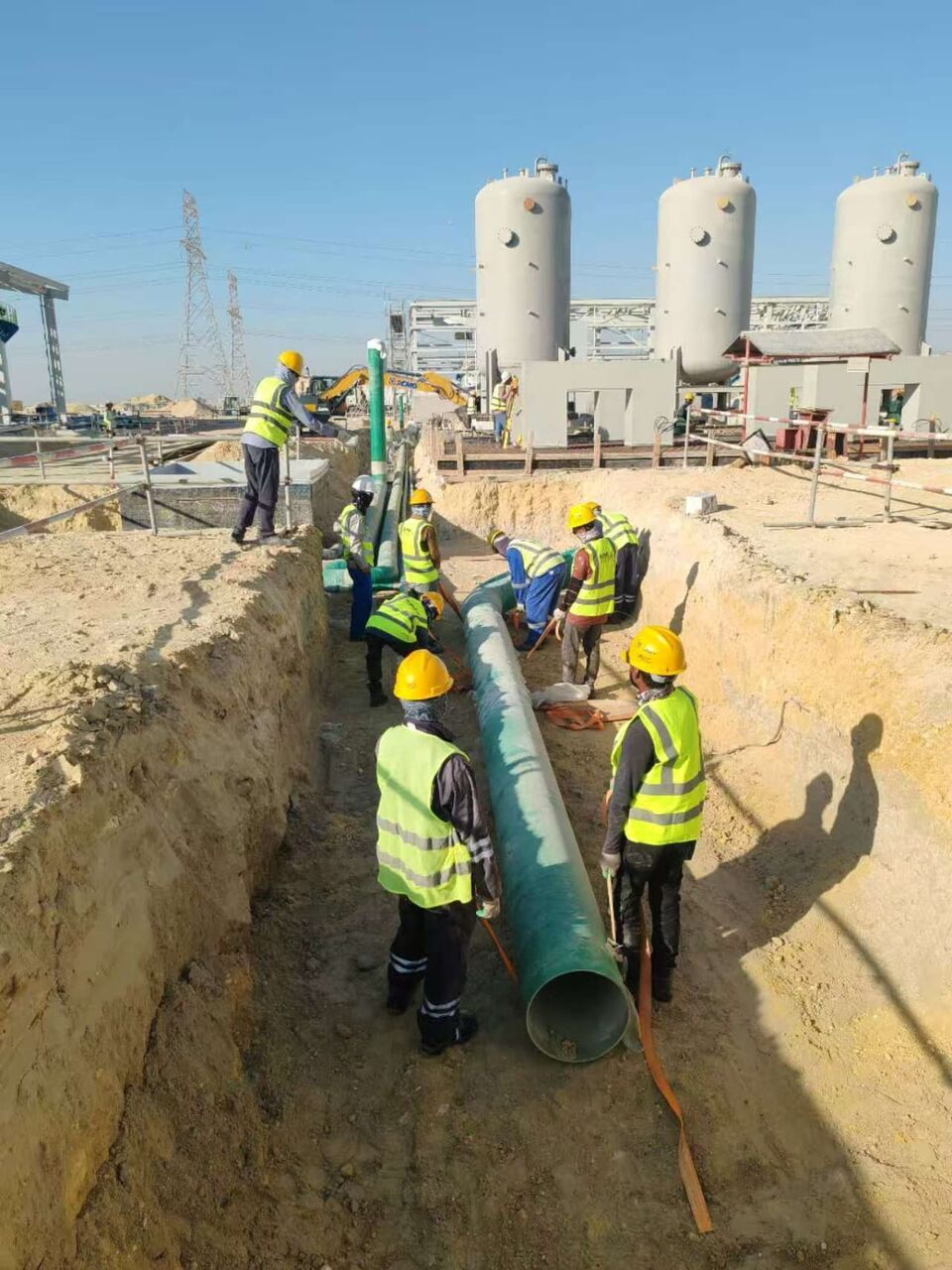 Dammam, Job Seekers, Grp Gre Rtr Hdpe Pipe Line Installation Lamination Work