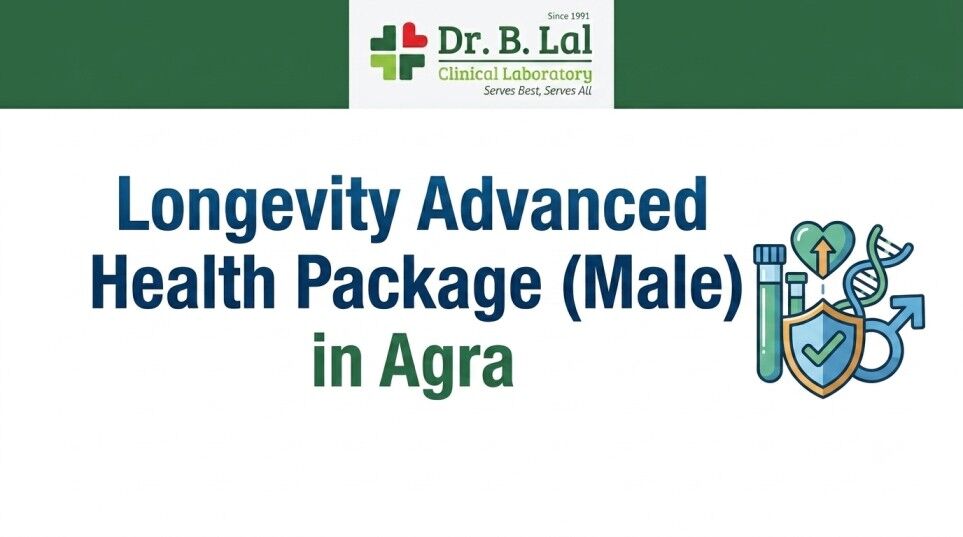 Lucknow, Health & Beauty Items, INR 13990,  Longevity Health Package For Men | Prostate, Heart & Metabolic Screening | Agra