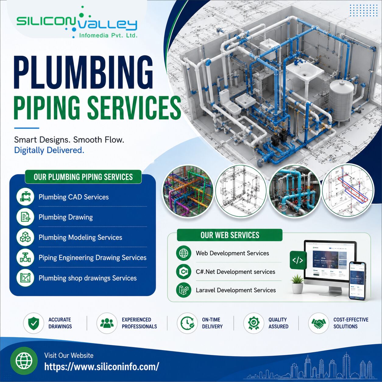 New York, Construction, Plumbing Piping Services By Silicon Valley In Florida