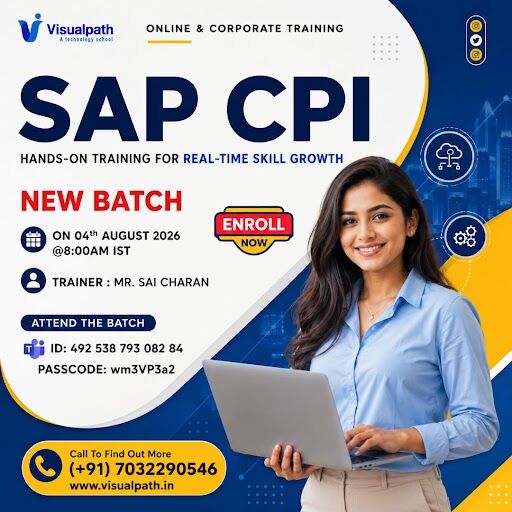 Hyderabad, Lessons Offered, SAP CPI New Batch | Expert-Led Live Online Training