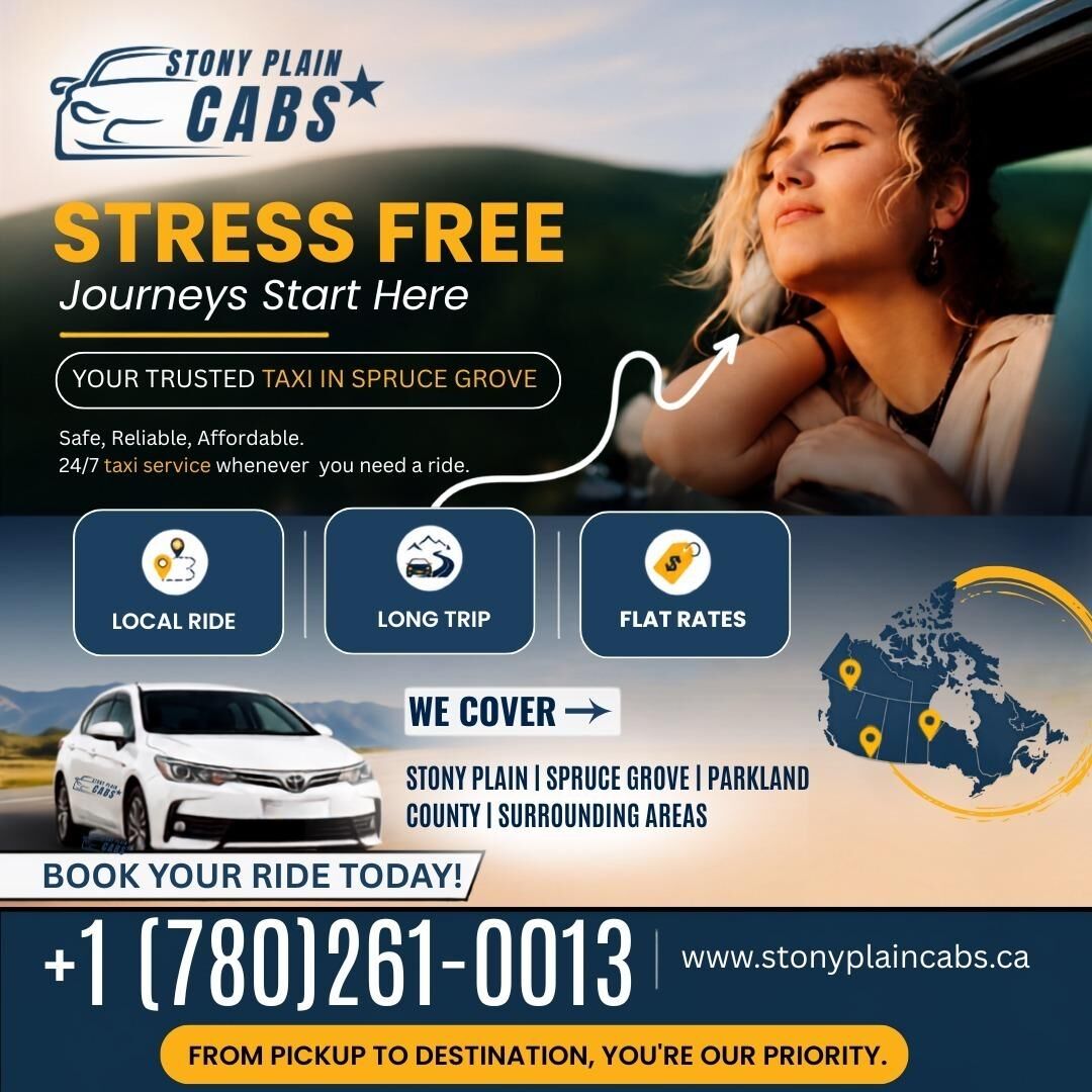 Toronto, Travel, Stony Plain Taxi &ndash; Affordable Transportation With Professional Drivers
