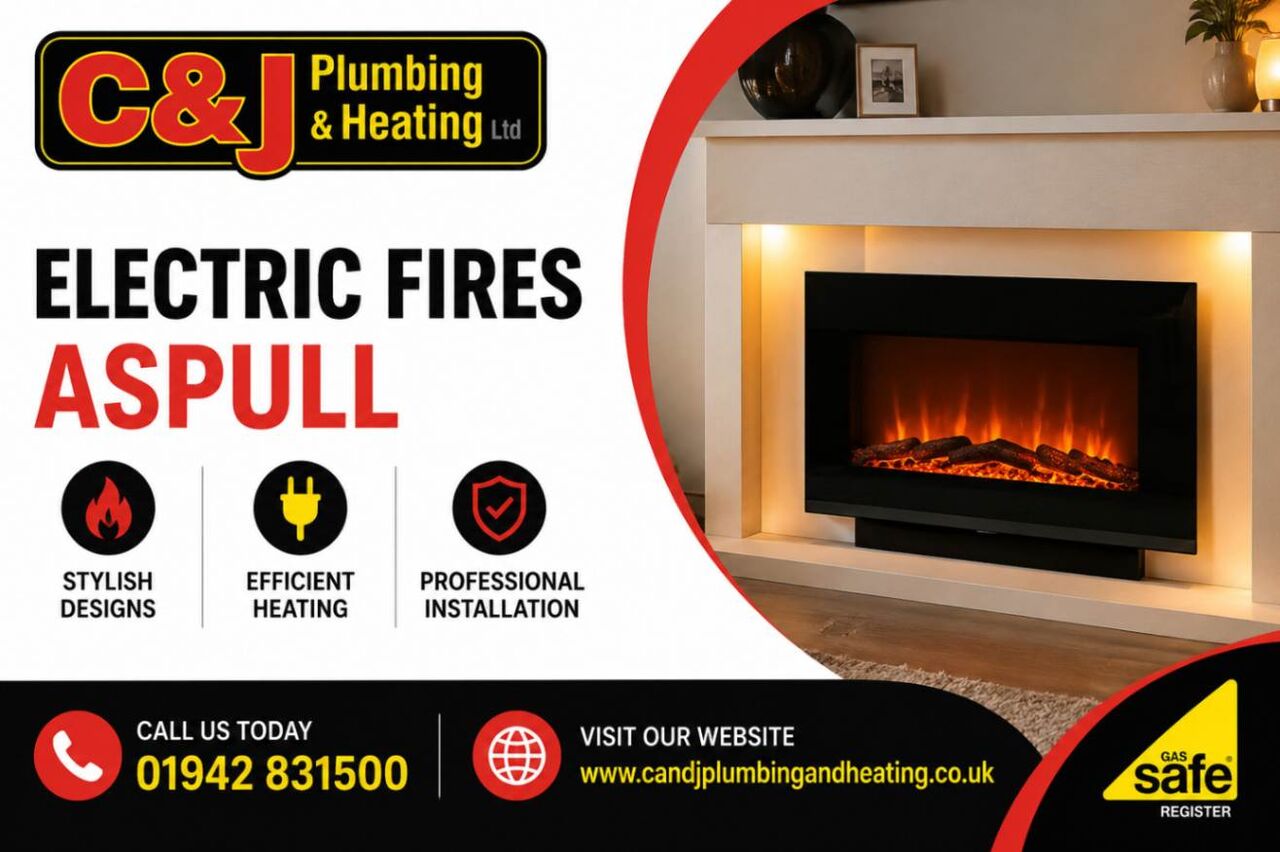 London, Appliances, Electric Fires Aspull | C & J Plumbing & Heating