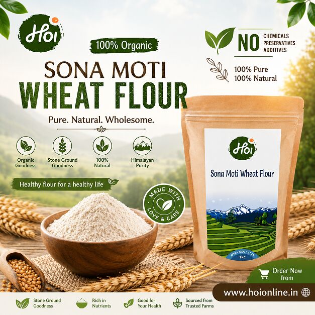 Mumbai, Food & Drink, Buy Organic Wheat Flour / Aata At Best Price