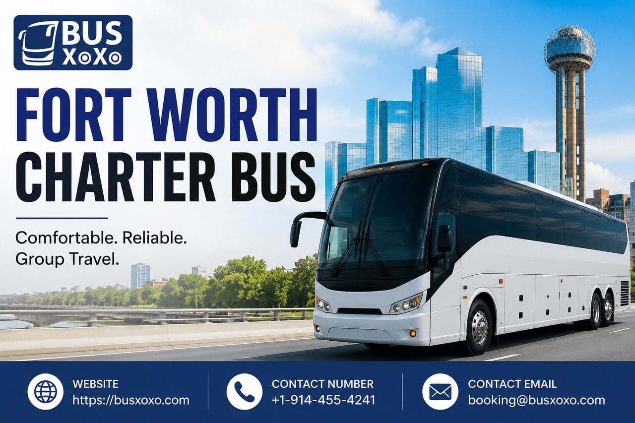 Los Angeles, Travel, Fort Worth Charter Bus Rental For Easy & Affordable Group Travel