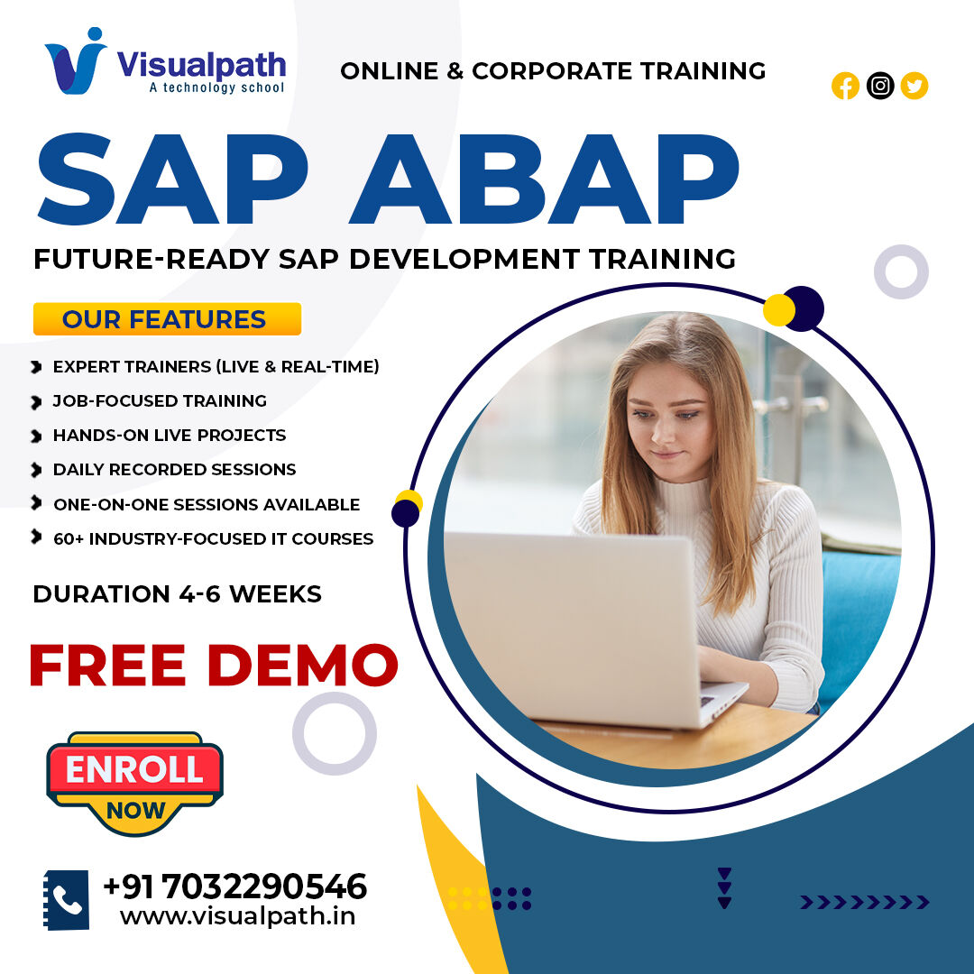 Hyderabad, Lessons Offered, Best SAP ABAP RAP Training By Industry Expert Trainers