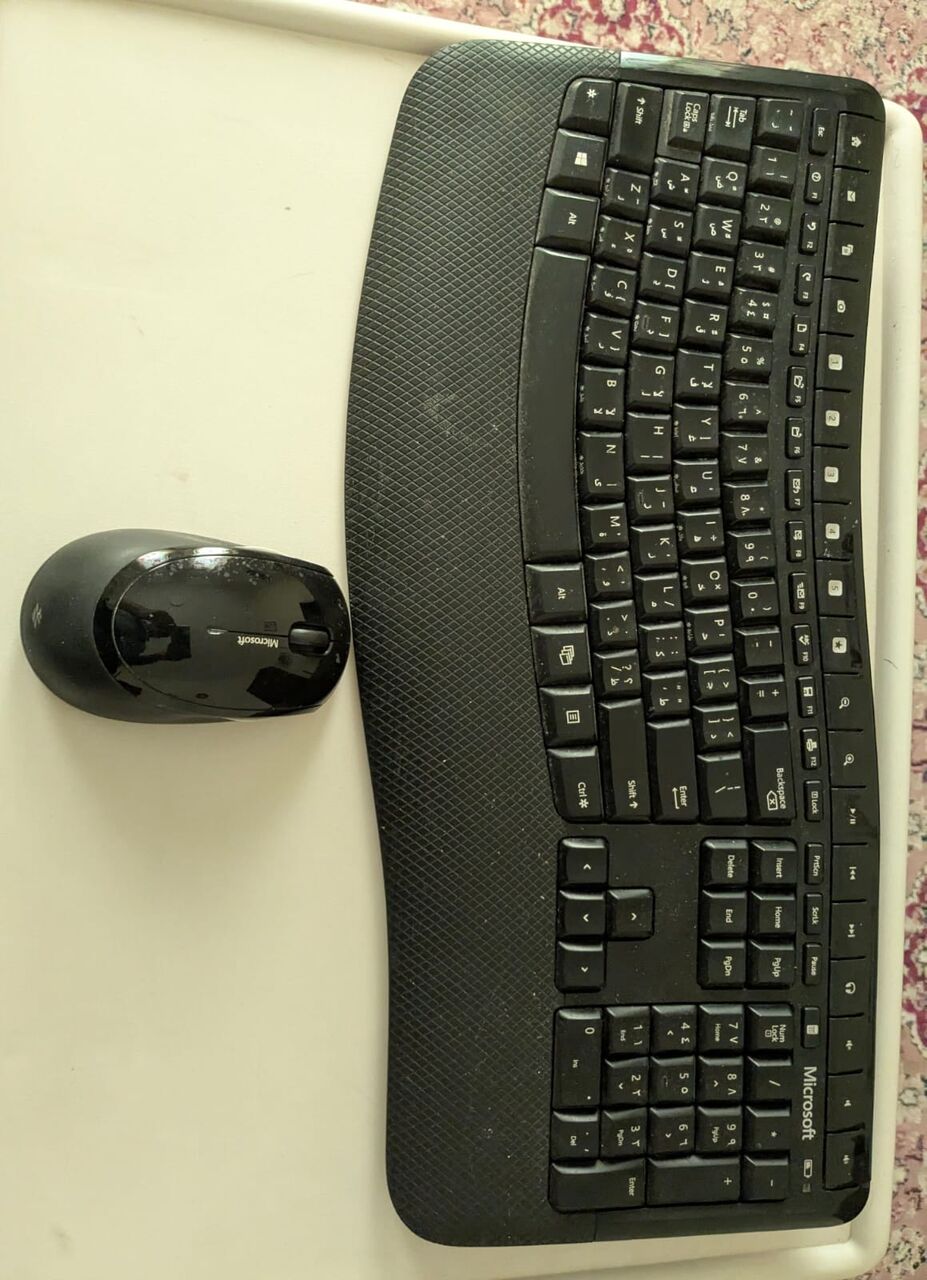 Jubail, Computers, SAR 100,  MICROSOFT WIRELESS COMFORT KEYBOARD COMBO
