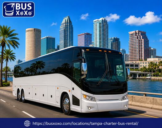New York, Travel, Affordable Tampa Charter Bus Rental With Professional Drivers