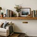 Wood Floating Shelf For Modern Home D&eacute;cor