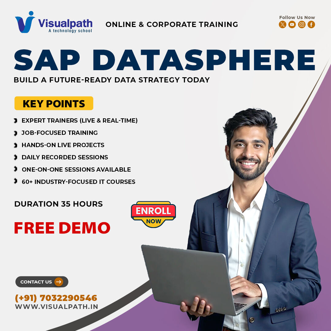 Hyderabad, Lessons Offered, SAP Datasphere Training In Hyderabad | Online Training