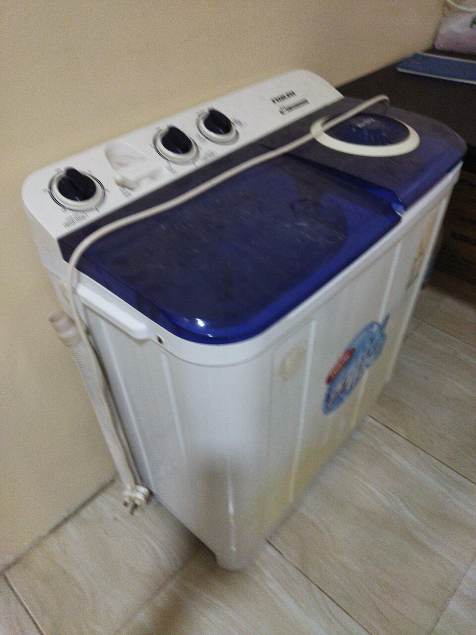 Al Jubail Al Balad, Appliances, SAR 200,  Washing Machine For Sale Nikai 7Kg With Drayer