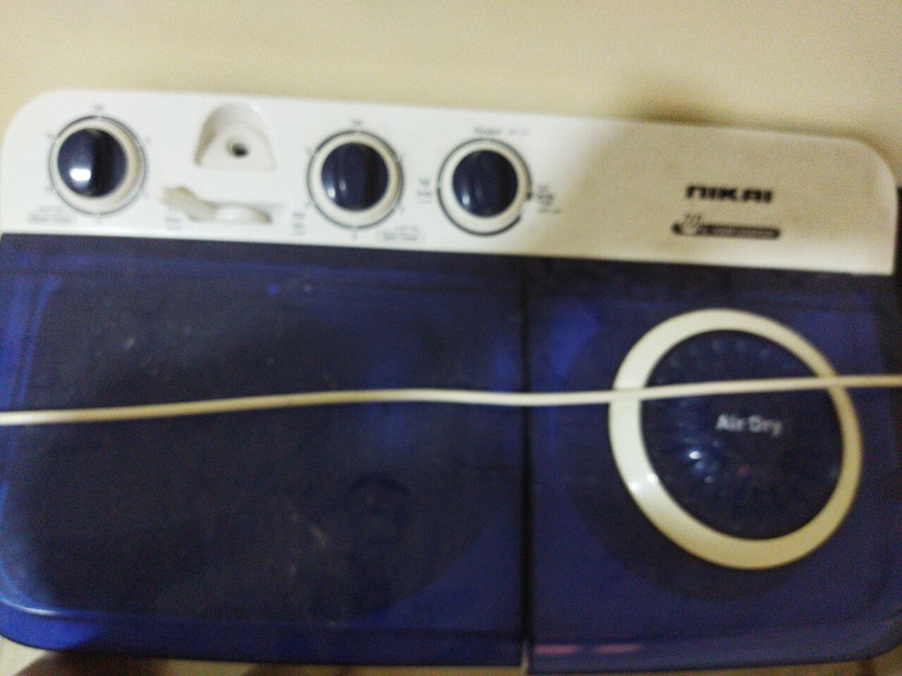 Al Jubail Al Balad, Appliances, SAR 200,  Washing Machine For Sale Nikai 7Kg With Drayer