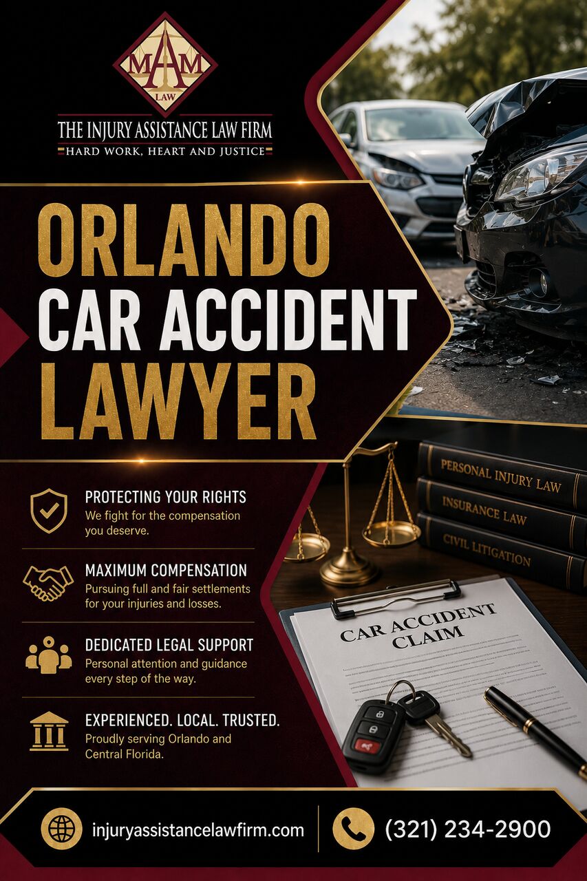Miami, Legal, Trusted Orlando Car Accident Lawyer For Serious Injury Cases