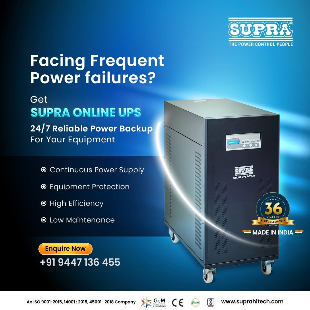 Kochi, Businesses For Sale, Online UPS Services Ernakulam
