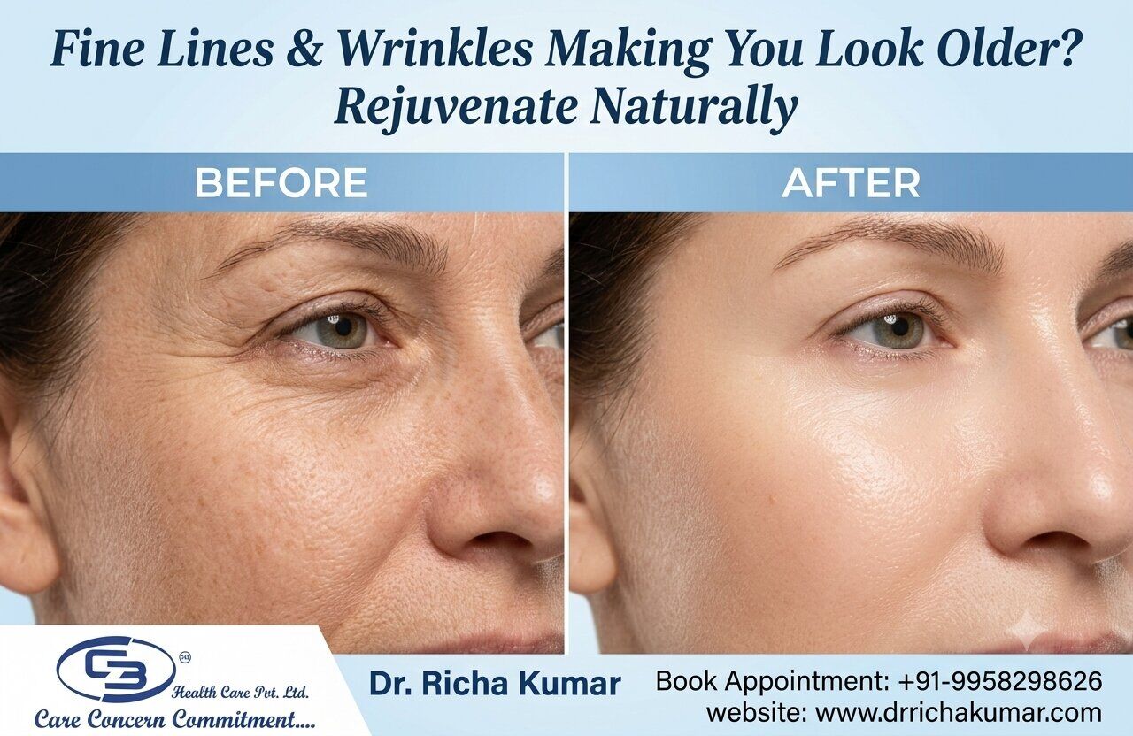 New Delhi, Health, Fine Lines & Wrinkles Making You Look Older? Rejuvenate Naturally