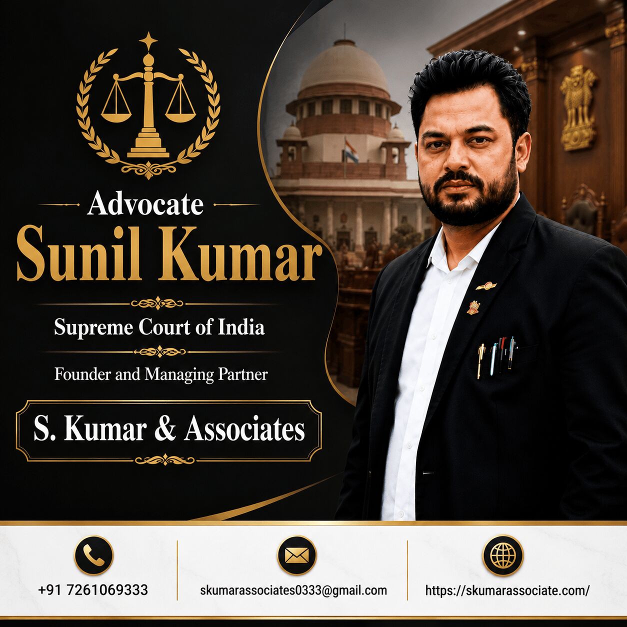 Gurgaon, Legal, Supreme Court Advocate In Gurgaon For SLPs, Civil, Criminal Appeals & All Court Matters