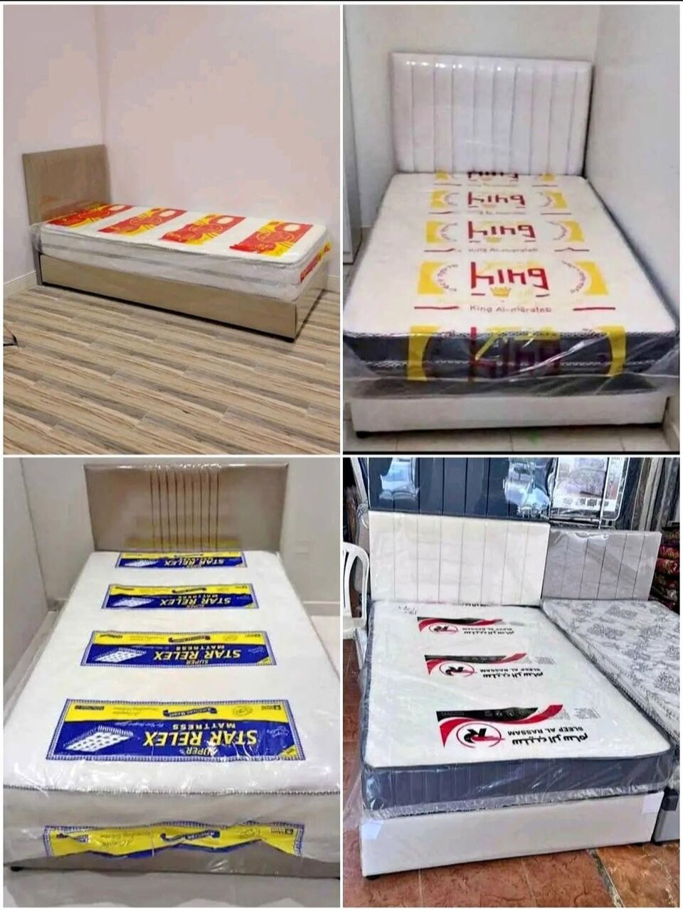 Riyadh, Household Items, SAR 5,  All Bed Sizes Available &ndash; Box & Wooden Beds  Single Bed Double Bed Queen Size Bed King Siz
