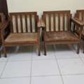 SAR 1,  Solid Wood Chair- Set Of 04 For Sale Near Puli Restaurant,Jubail.
