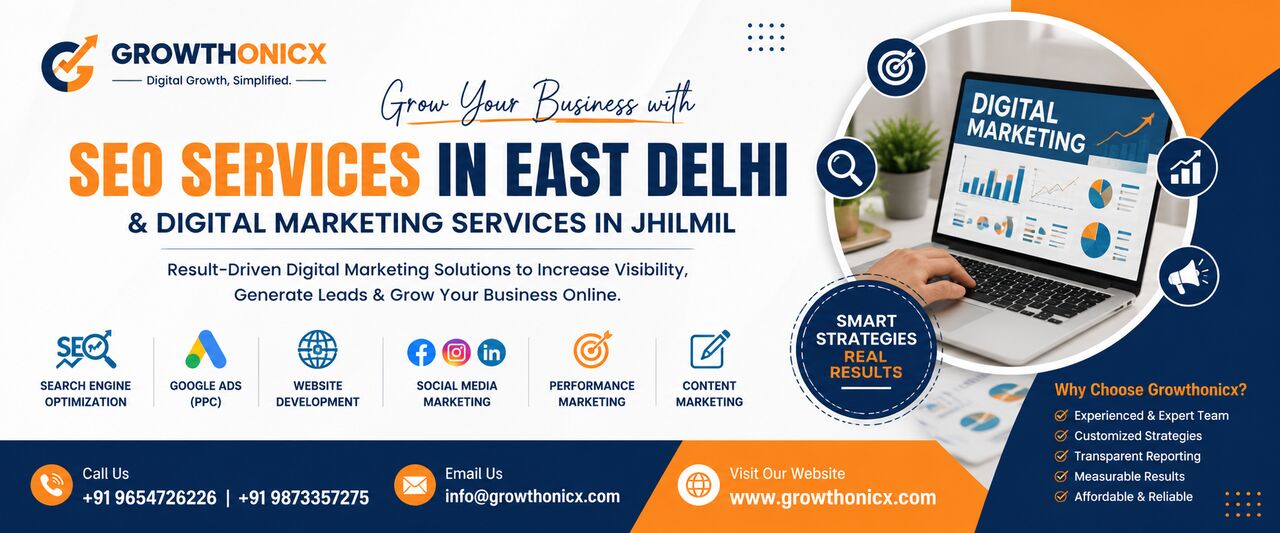 New Delhi, Business, Affordable SEO Services In East Delhi | Digital Marketing Services In Jhilmil