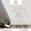 Floral Library Paper Embosser &ndash; Custom Name Stamp | Ink N Bow
