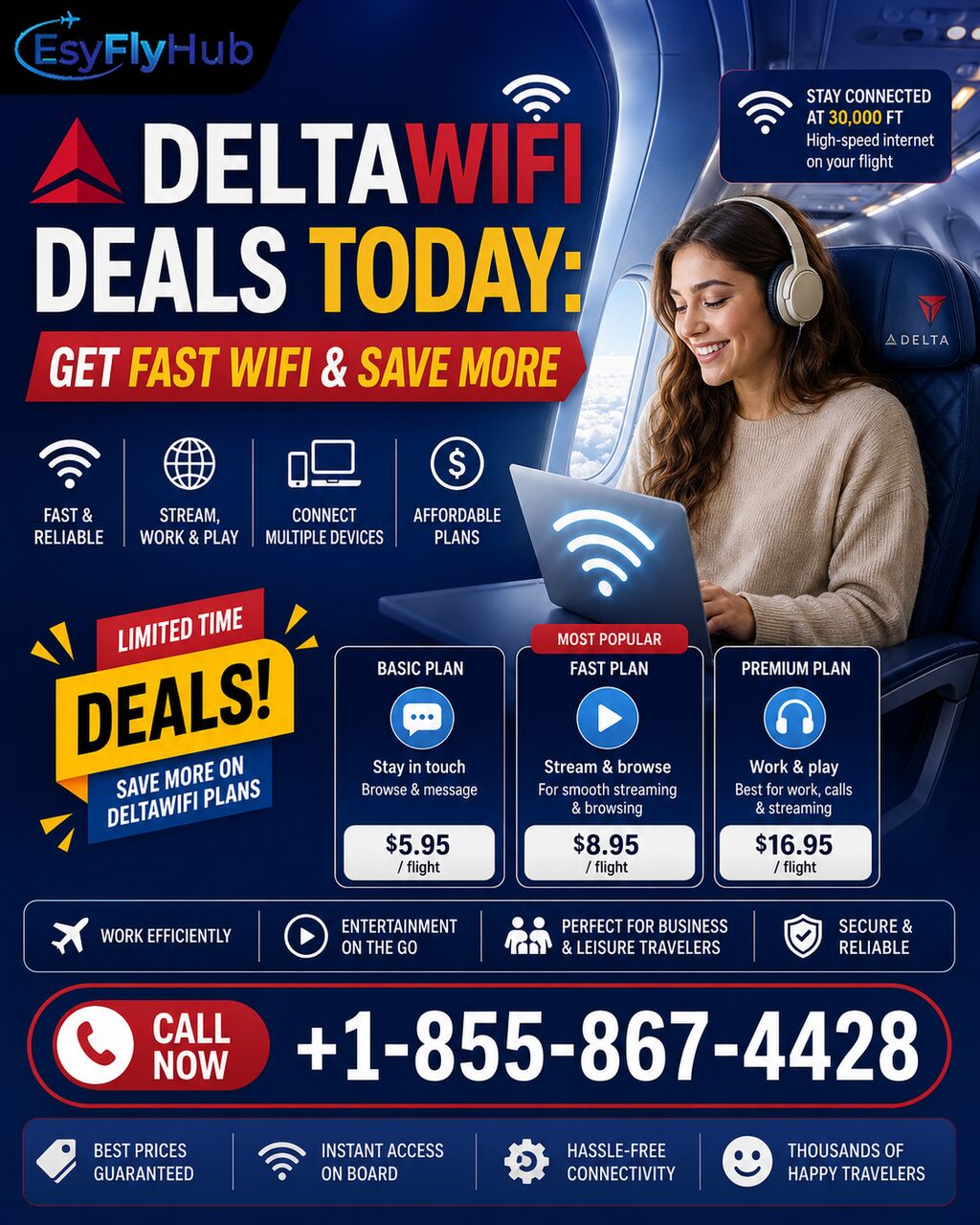 New York, Travel, DeltaWiFi Deals Today: Get Fast WiFi & Save More
