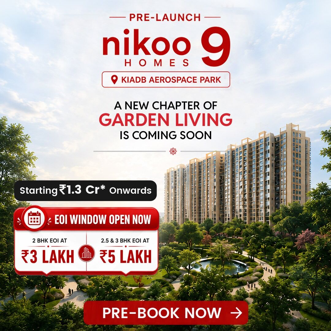 Bangalore, Real Estate For Sale, INR 12000000,  2 BR,  1250 Sq. Feet,  Nikoo Homes 9 Launching In KIADB, North Bangalore