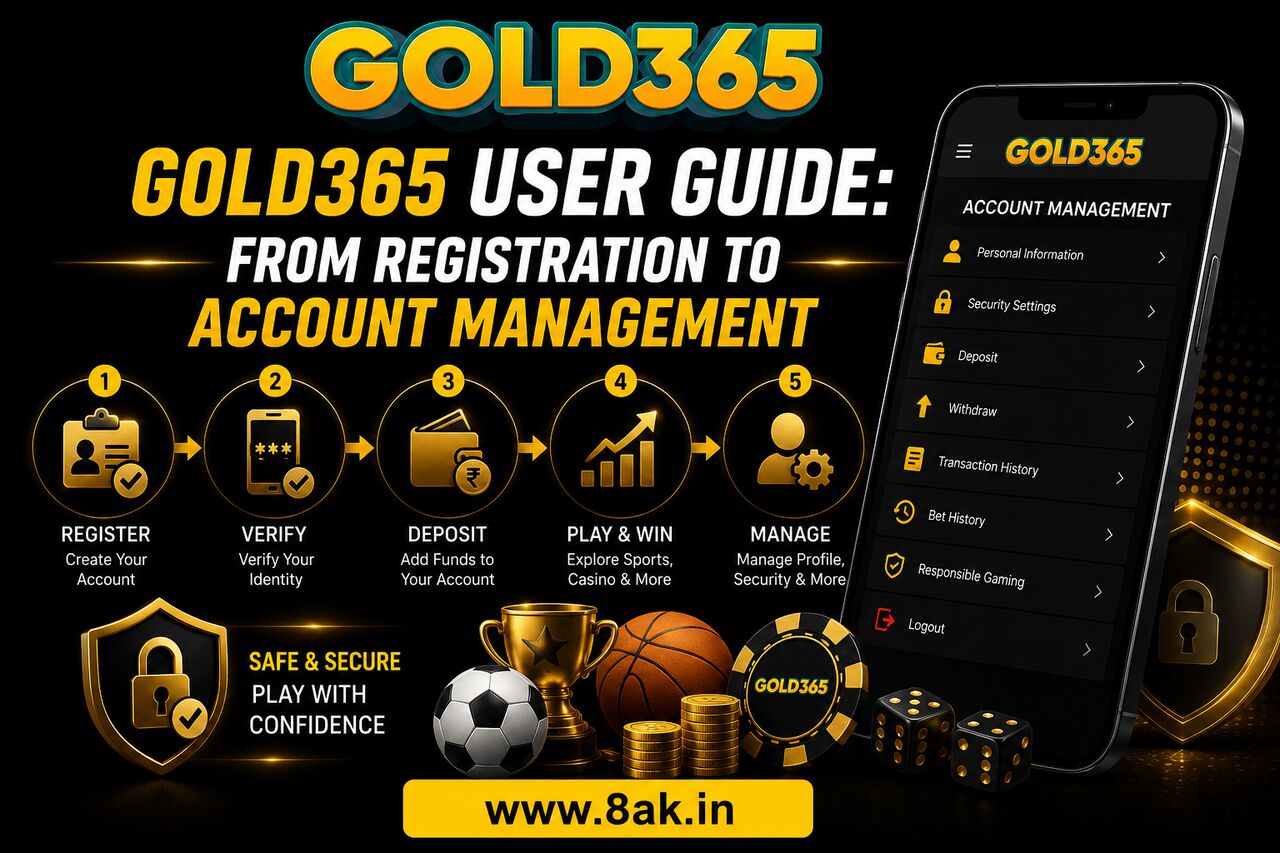 Pune, Business, Gold365 User Guide: From Registration To Account Management